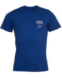 Barbour - International steve mc queen signature t-shirt - Lyst