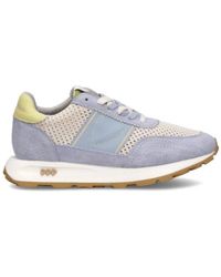 Philippe Model - Schoenen ,Blauw ,Retro Lage Sneakers - Lyst
