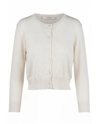 Jucca - Truien & Vesten ,Katoen Cropped Katoenen Vest - Lyst