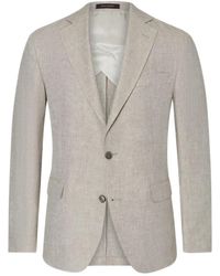 Oscar Jacobson - Jassen ,Linnen Blazers - Lyst