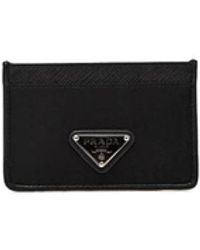 Prada - Nylon Kaarthouder - Lyst