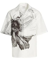 McQueen - Camisa de manga corta de - Lyst