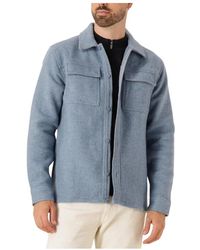 Pure Path - Regular Fit Flanellen Overshirt - Lyst