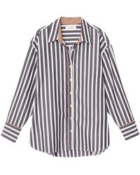 Xirena - Overhemden ,Grijs ,Katoen Gillian Shirt - Lyst