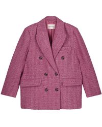 FABIENNE CHAPOT - Jassen ,Roze ,Sabine Coat - Lyst