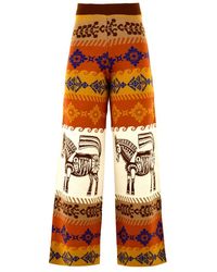 Akep - Multikleur Broek Voor - Lyst