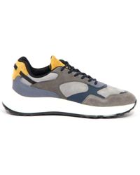 Hogan - Hyperlight Schuhe Grau/Blau/Gelb - Lyst