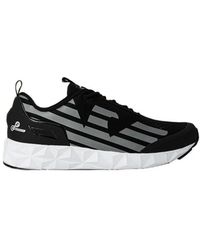 EA7 - Schoenen ,Zwart ,Polyester Polyester Sneaker - Lyst