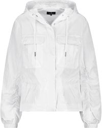 Monari - Nylon Jas Met Ruches - Lyst