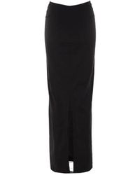 Alaïa - Stretch taffeta midi bleistiftrock - Lyst