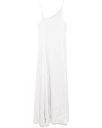 Forte Forte - Weiße Elegante Kleid Ss25 - Lyst