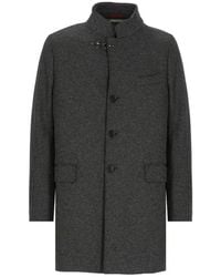 Fay - Single-Breasted Coats - Lyst