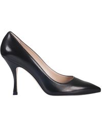 Stuart Weitzman - Zwarte Leren Pumps - Lyst