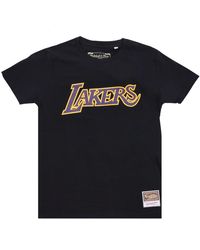 Mitchell & Ness - Nba Team Logo Tee Hardwood Classics - Lyst