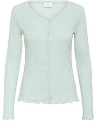 Saint Tropez - Truien & Vesten ,Groen ,Gru Sz Cardigan - Lyst