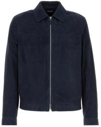 ZEGNA - Leather Jackets - Lyst