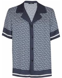 Balmain - Short Sleeve Shirts - Lyst
