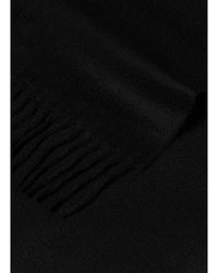 Sunspel - Accessoires ,Zwart ,Kasjmier Cashmere Geweven Sjaal - Lyst