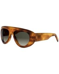 Celine - Triomphe Stamp Cl40340U Zonnebril - Lyst