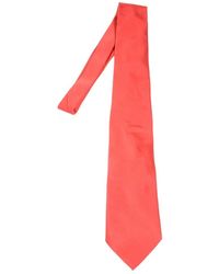 Daniele Alessandrini - Accessoires ,Rood ,Rode Stropdas Stijl 3008 - Lyst