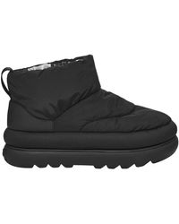 UGG - Schoenen ,Zwart ,Wol Classic Maxi Mini Laarzen - Lyst