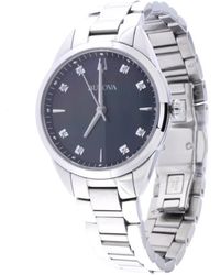 Bulova - Donna sutton diamant uhr - Lyst