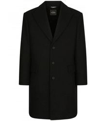 Dolce & Gabbana - Single-Breasted Coats - Lyst