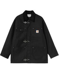 Carhartt - Jassen ,Zwart ,Polyester Adair Coat - Lyst
