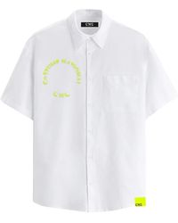 CoSTUME NATIONAL - Short Sleeve Shirts - Lyst