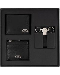 Ferragamo - Accessoires ,Zwart ,Leer Wallets & Cardholders - Lyst