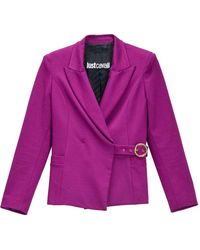 Just Cavalli - Jassen ,Paars ,Milan Jacket - Lyst