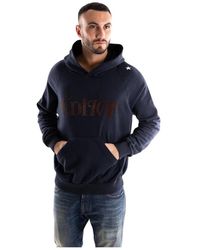 Saucony - Hoodies & Sweatvesten ,Blauw ,Katoen Hooded Sweatshirt - Lyst