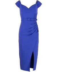 Self-Portrait - Midi dresses - Lyst