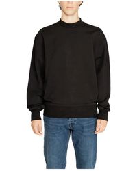 Calvin Klein - Interlock Crew Neck Sweatshirt - Lyst