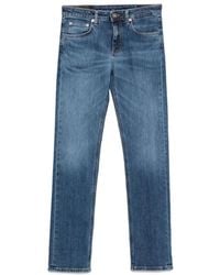 Dondup - Blaue Jeans Für Stilvolle Alltagskleidung - Lyst