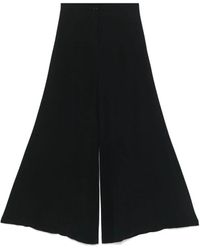 Semicouture - Wide Trousers - Lyst