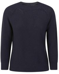 Weekend by Maxmara - Gestreifter baumwollpullover - Lyst