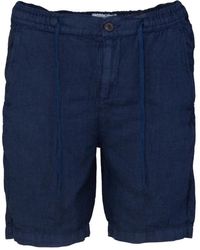 Roy Rogers - Portofino leinen bermuda shorts,casual shorts - Lyst