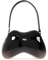 DIESEL - Anthrazit Top-Griff Tasche - Lyst