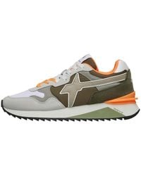 W6yz - Schoenen ,Veelkleurig ,Technical Fabric And Suede Sneakers Yak-M - Lyst