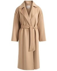 Weekend by Maxmara - Jassen ,Bruin ,Wol Wkdoperoso Jas - Lyst