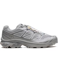 Salomon - Graue Mesh-Sneaker Mit Quicklace Verschluss - Lyst