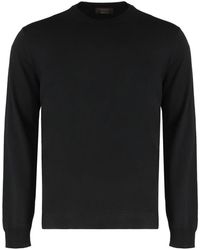 Slowear - Truien & Vesten ,Grijs ,Wol Slim Fit Flexwool Crewneck Trui - Lyst