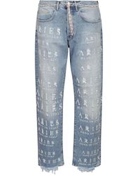 Aries Regular Fit Jeans - - Heren - Blauw