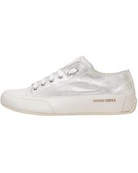 Candice Cooper - Schoenen ,Grijs ,Leer Fade-Effect Leren Sneakers Rock S - Lyst