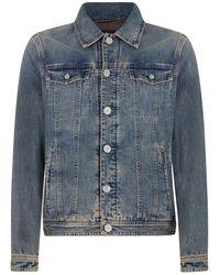 Moorer - Jassen ,Blauw ,Denim Lovere Denim Jacket - Lyst
