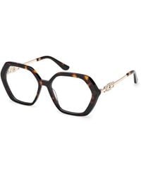 Guess - Hexagonal Optical Frame - Lyst