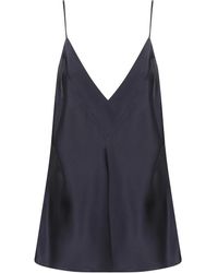 forte_forte - Tops ,Blauw ,Sleeveless Top - Lyst