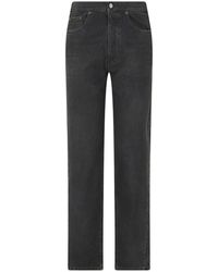 MM6 by Maison Margiela - Straight Fit Jeans - Lyst
