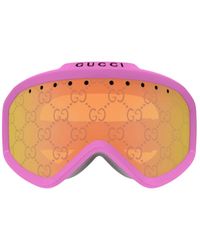Gucci - Gg1210s sonnenbrille, accessoires sonnenbrille gelb orange ss23 - Lyst
